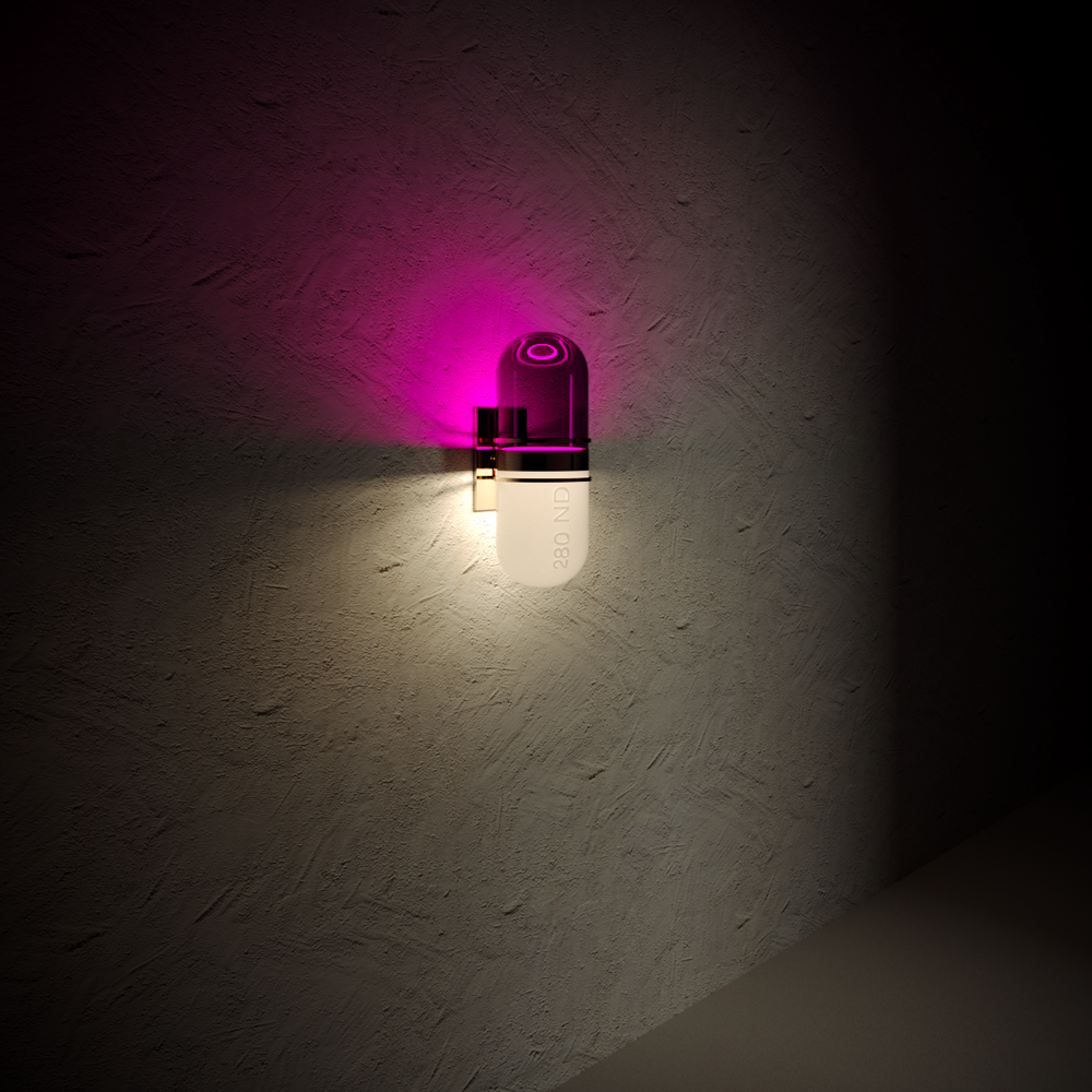 
            
                Load image into Gallery viewer, WALL LIGHT - TAKE A PILL LARGE
            
        