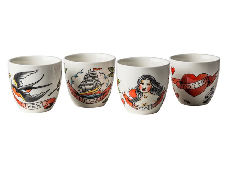 
            
                Load image into Gallery viewer, CUPS - TATTOO - SET OF 4
            
        