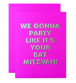 CARD - BAT MITZVAH