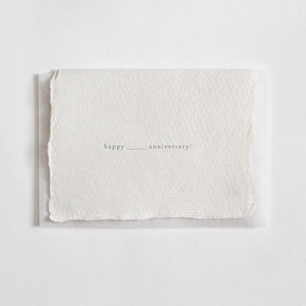 CARD - HAPPY ANNIVERSARY - MINI