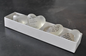 
            
                Load image into Gallery viewer, SOAP - GOTHIC HEART SET OF 4
            
        
