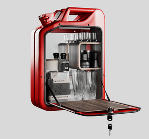 BAR CABINET - JERRY CAN